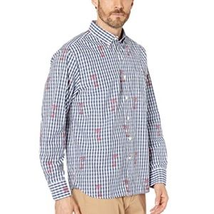 Tommy Bahama Long Sleeve Button Down Plaid Shirt